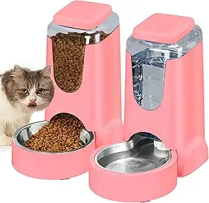 Automatic Cat Dog Feeder and Water Dispenser