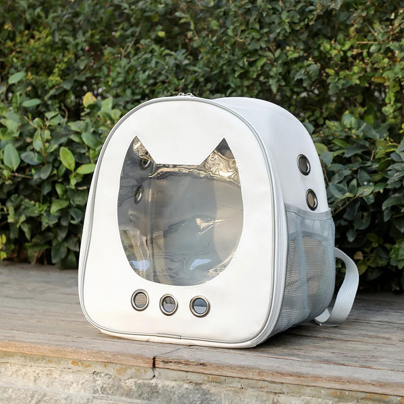 Space Capsule Pet Backpack 360 Degree View Cat Carrier