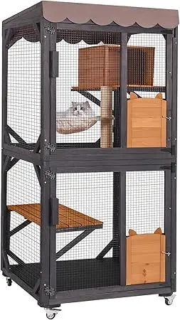 Catio Outdoor Cat Enclosure Mobile Cat House