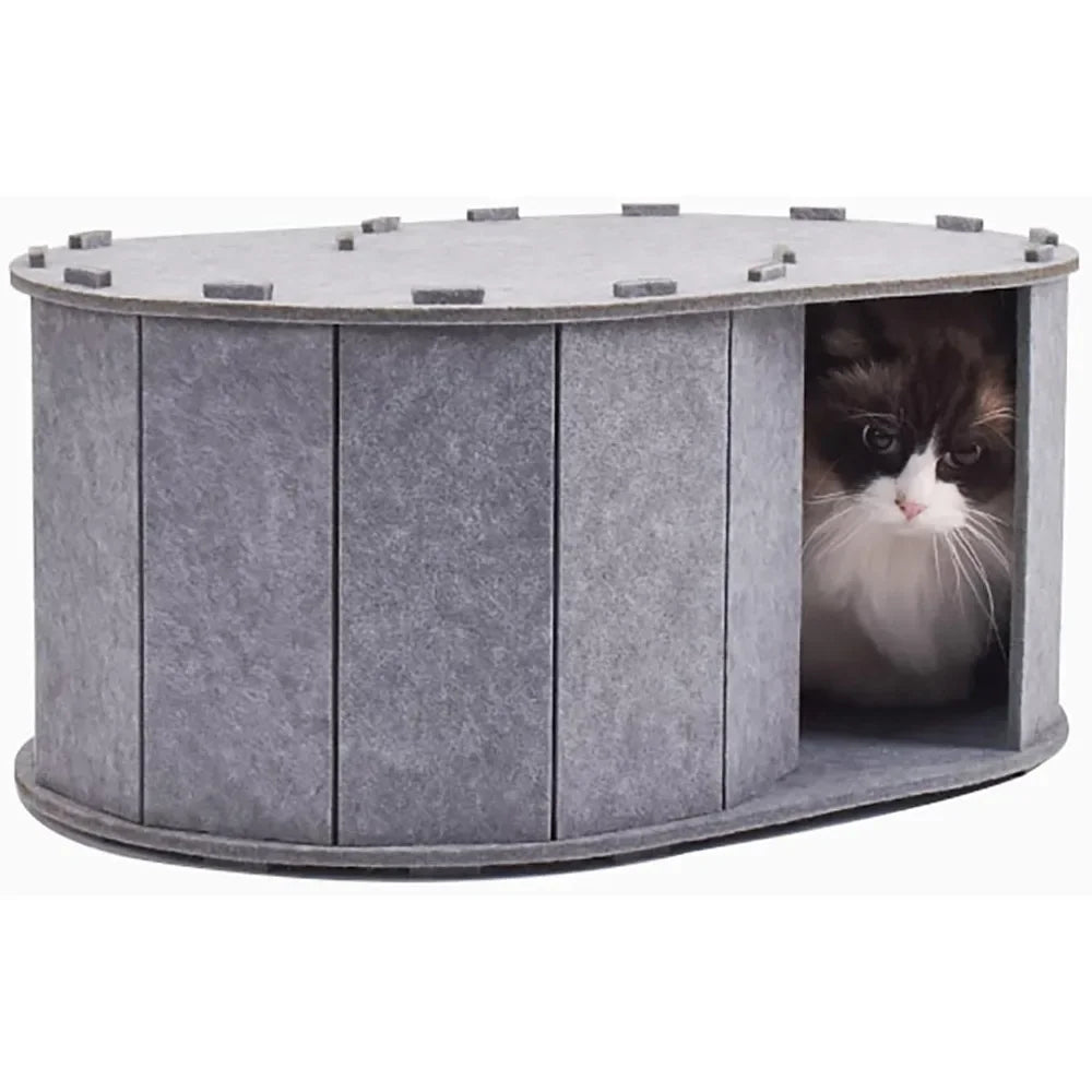 Cat Tunnel Bed with S-Shaped Maze by NoEnName
