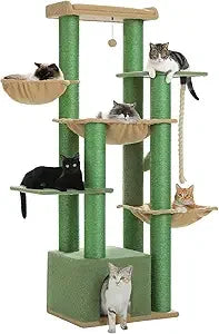 XXL Cat Tree Heavy-Duty Cat Tower for Indoor Cats