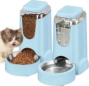 Automatic Cat Dog Feeder and Water Dispenser
