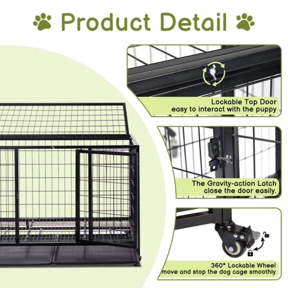 Heavy Duty Dog Crate by NoEnName