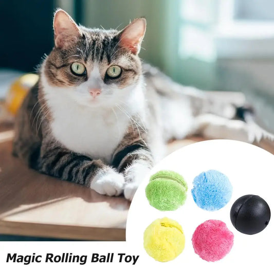 Shunmaii Automatic Battery Powered Interactive Pet Balls