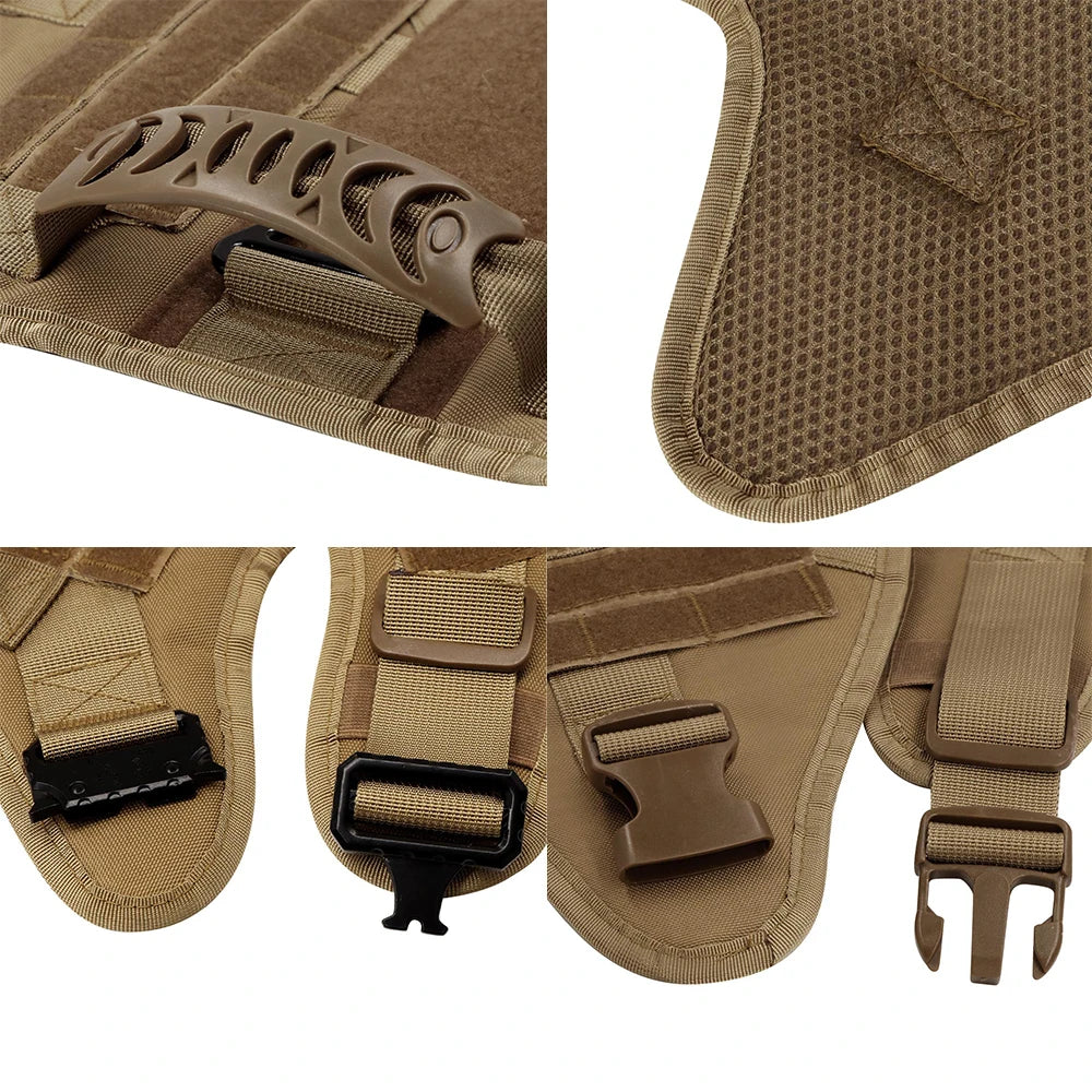 Petravel Padded Quick Release Dog Training Harness Vest