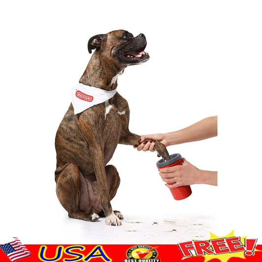 XMSJ Pet Paw Washer Grooming Tool for Dogs