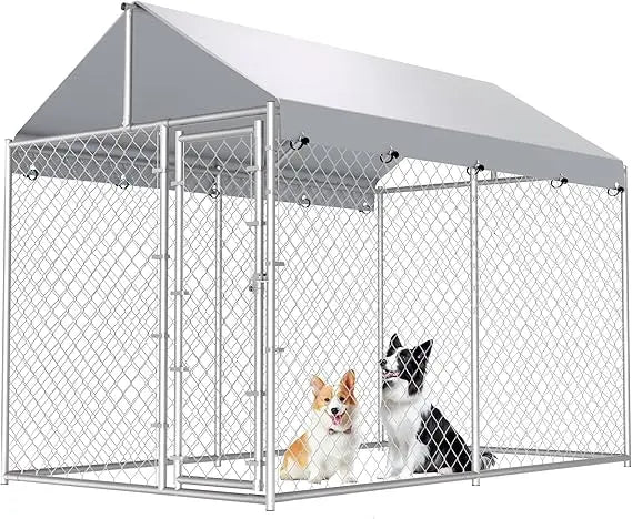 RBXCH Large Dog Playpen Heavy Duty Metal Kennel