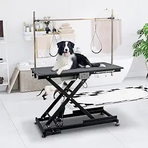 MKDK Professional Pet Grooming Table Adjustable Height Alloy Steel