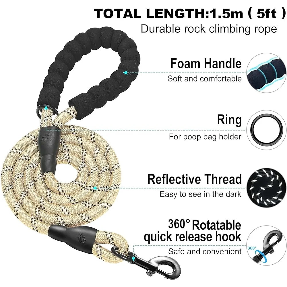No Pull Dog Harness and Leash Set by NoEnName