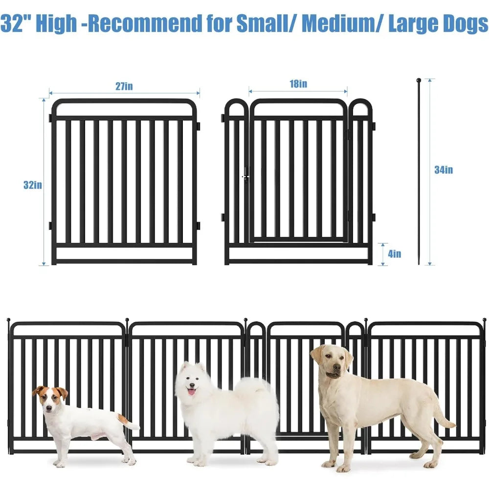 RBXCH Portable Outdoor Dog Playpen for All Breeds