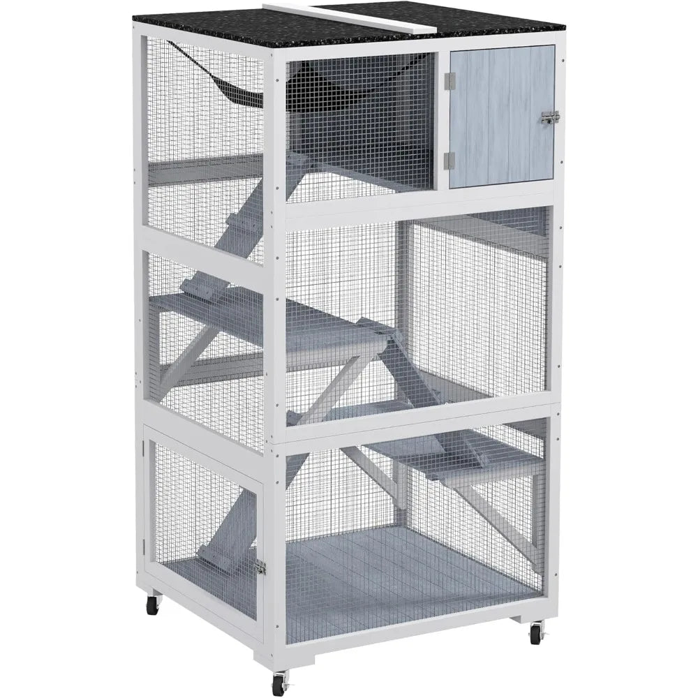 Outdoor Cat Enclosure House by NoEnName