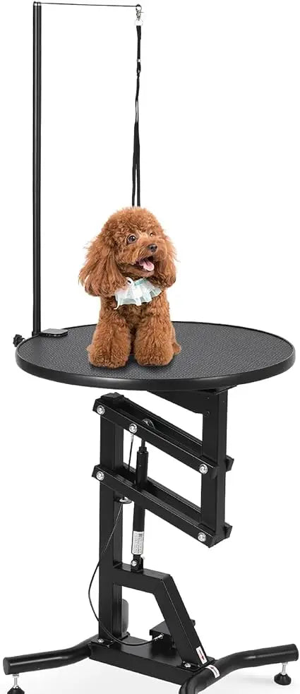 MKDK 24 Inch Hydraulic Lift Dog Grooming Table