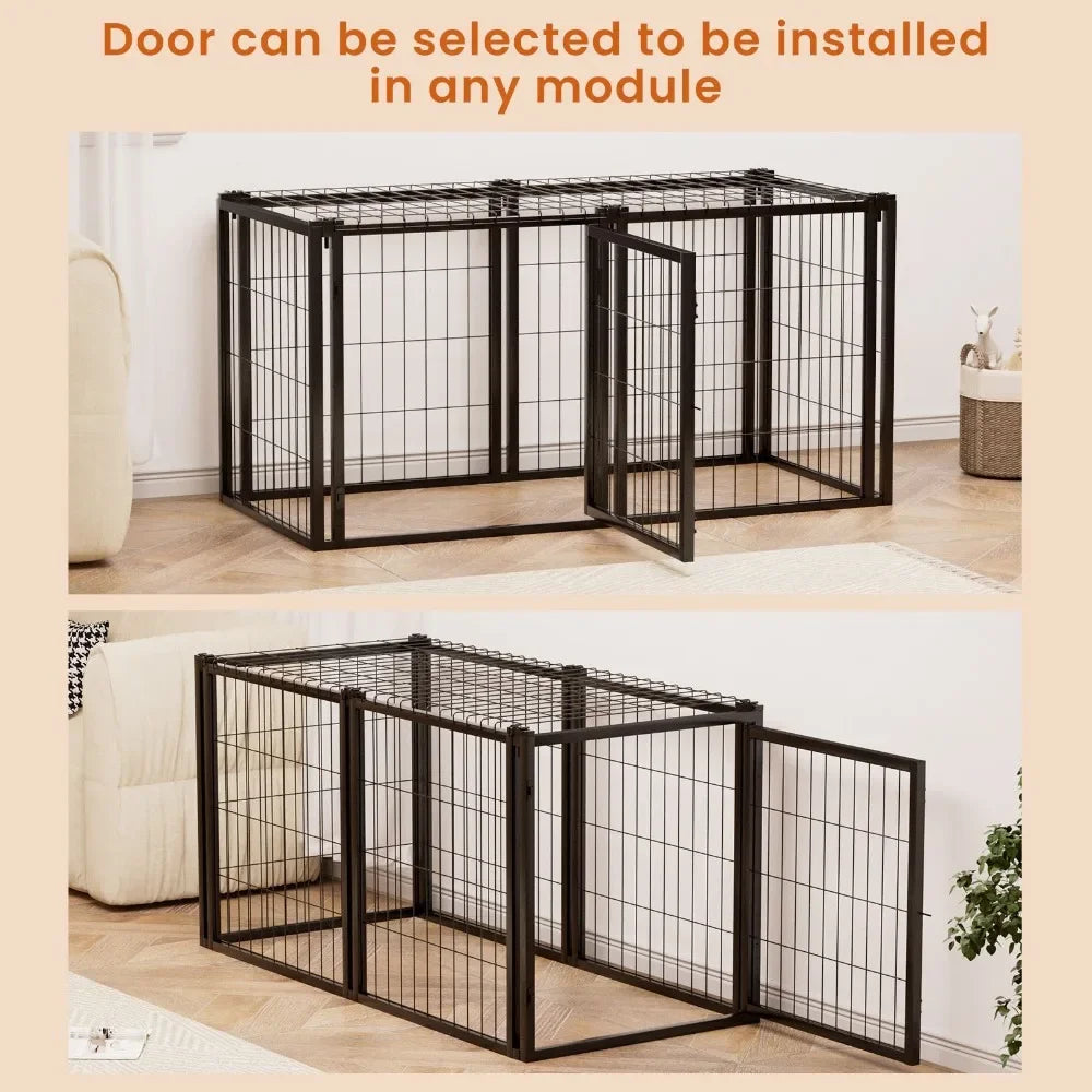 Dog Crate Playpen for Small Medium Dogs