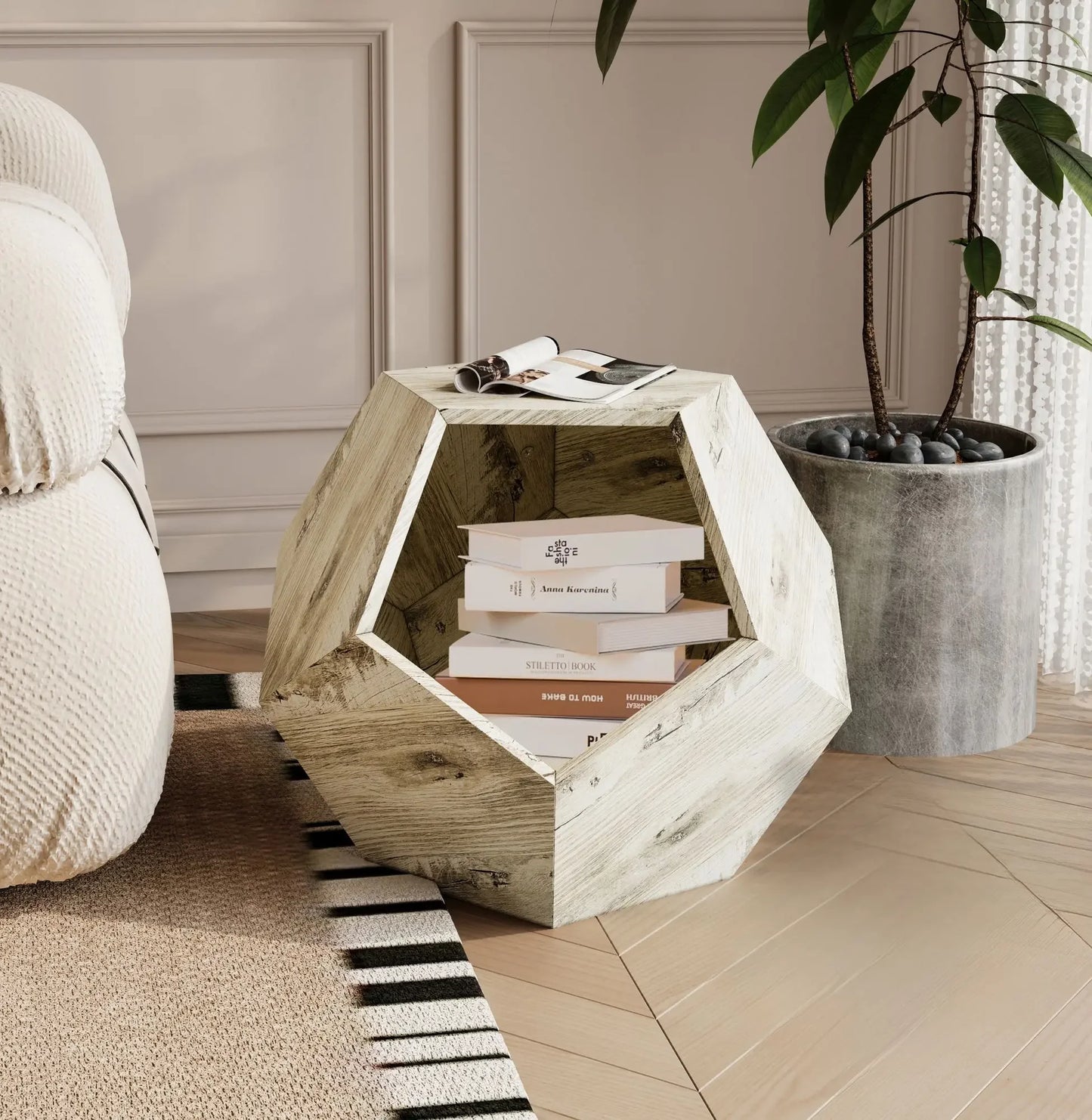 Modern Pet Furniture Cat Litter Box Sofa Side Table