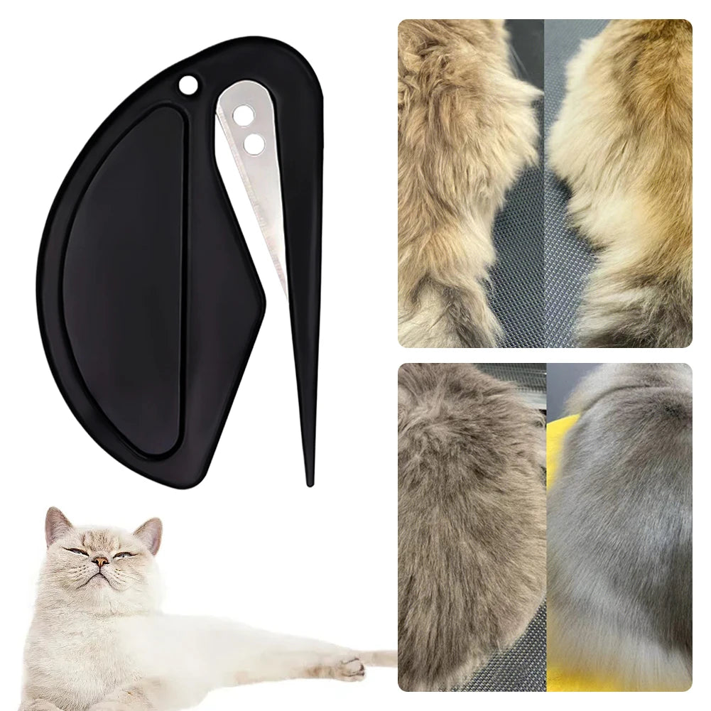 Shunmaii Knotting Comb Pet Grooming Brush Hair Removal Tool