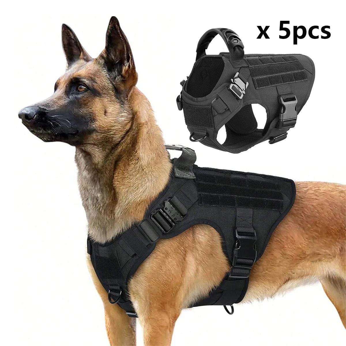 Petravel Padded Quick Release Dog Training Harness Vest
