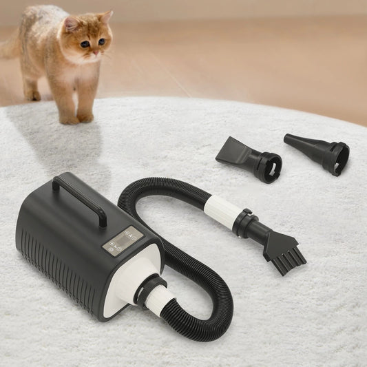Dog Grooming Blow Dryer with 9 Speed Adjustment