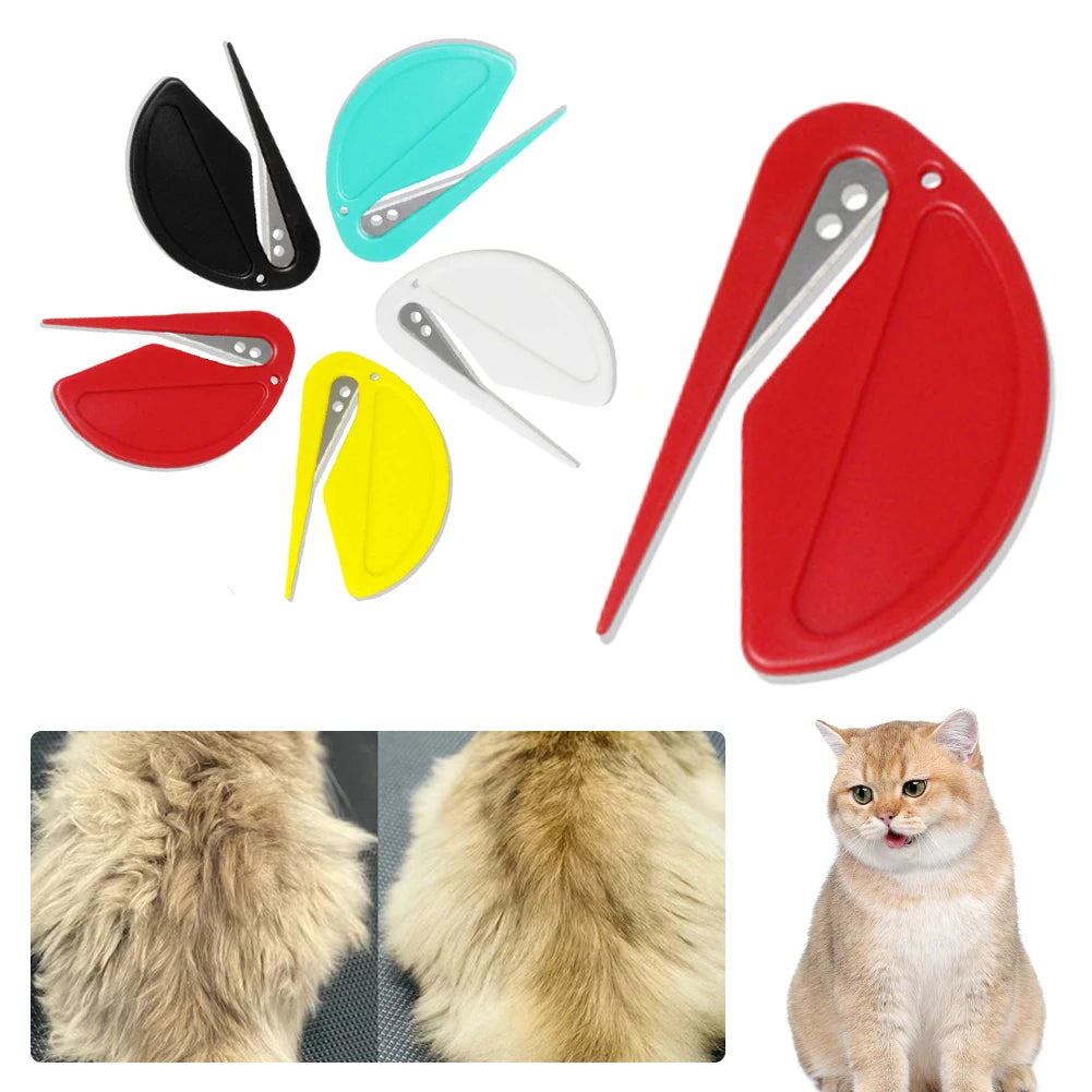 Shunmaii Knotting Comb Pet Grooming Brush Hair Removal Tool