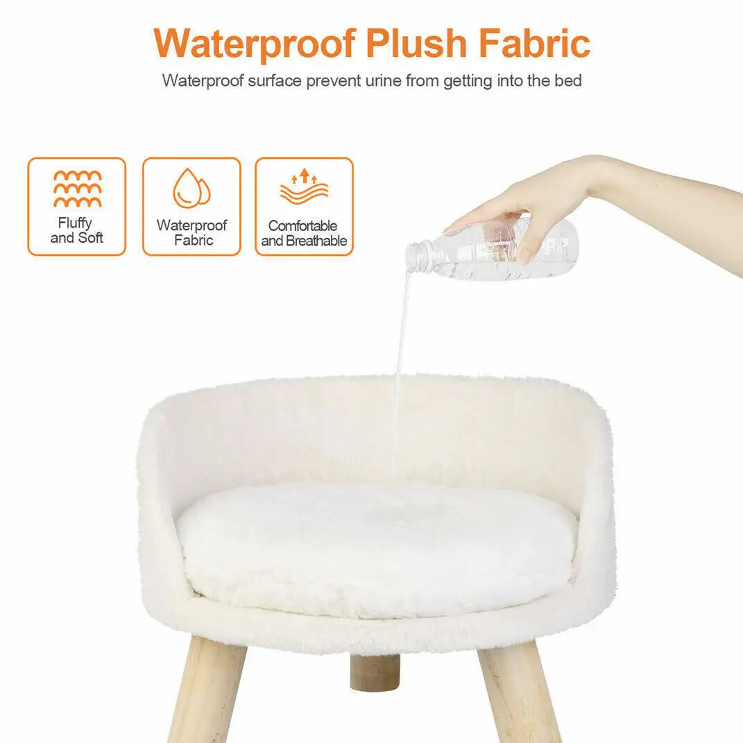 Luxury Soft Cat Bed by NoEnName