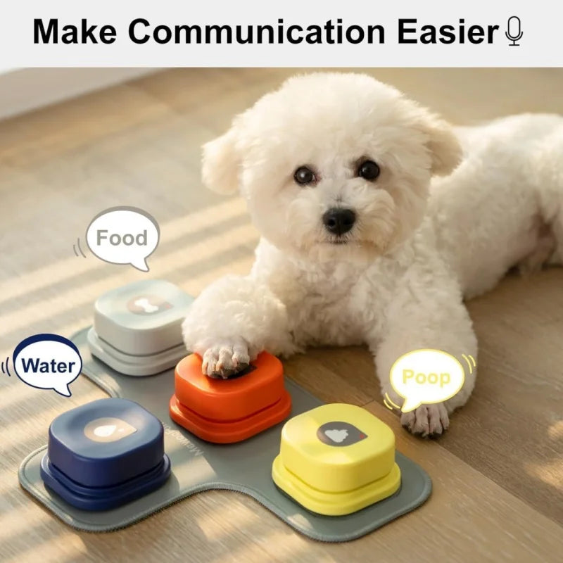 MewooFun Dog Button Record Talking Toy Communication Device