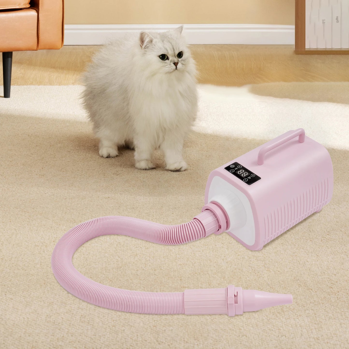 Dog Grooming Blow Dryer with 9 Speed Adjustment