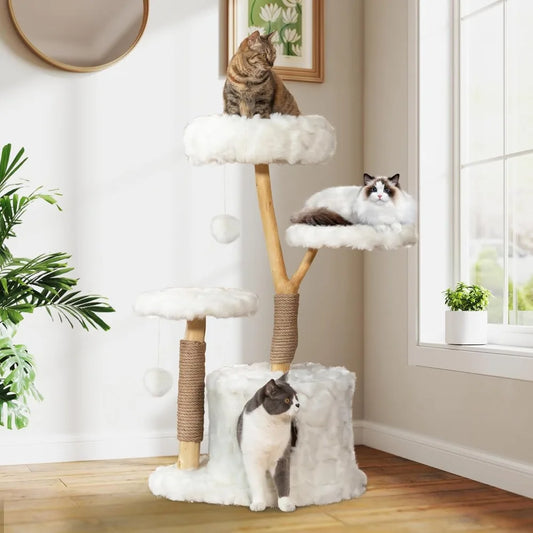 Dafify Cloud Cat Tree for Indoor Cats