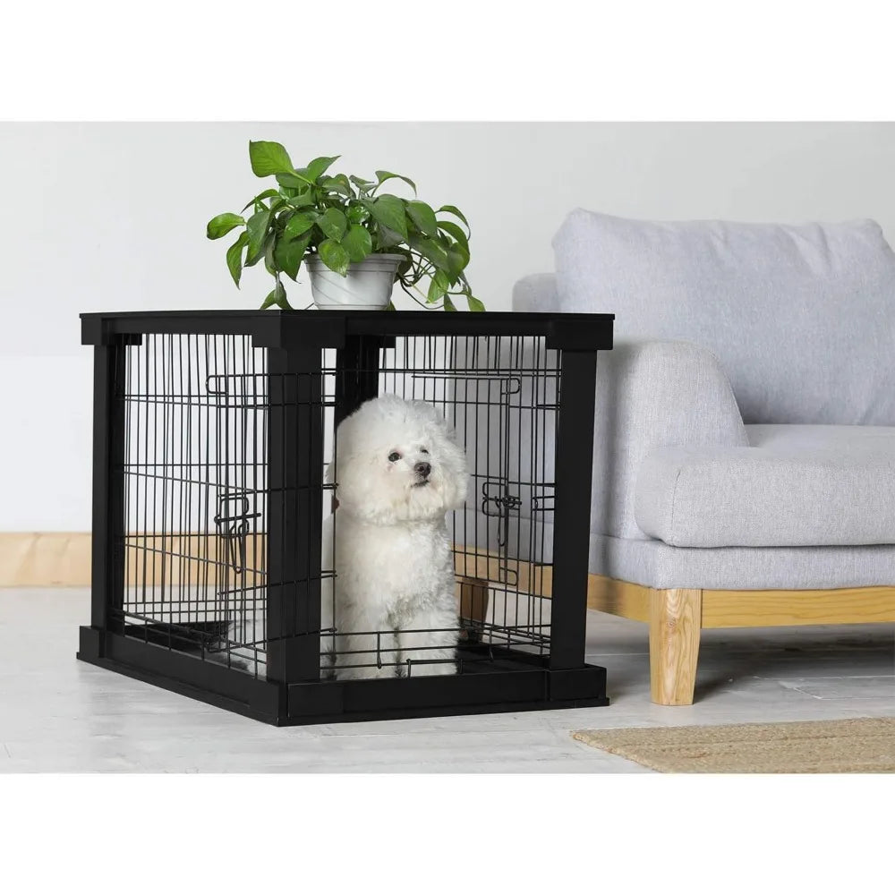 MKDKH Decorative Large Pet Kennel with Removable Tray