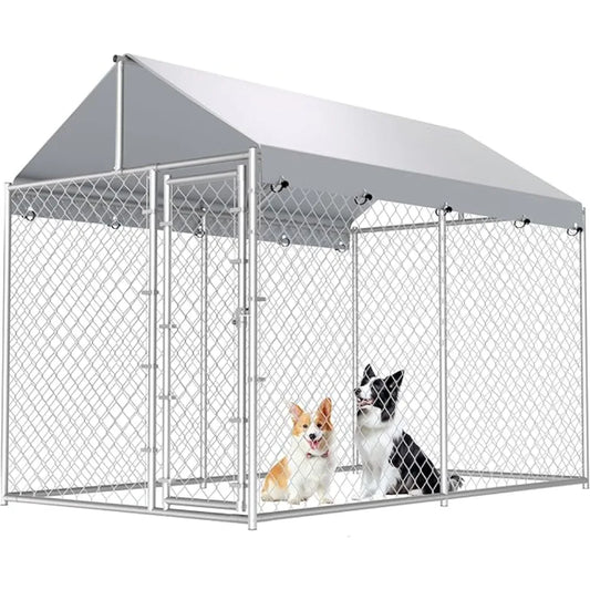 RBXCH Large Dog Playpen Heavy Duty Metal Kennel