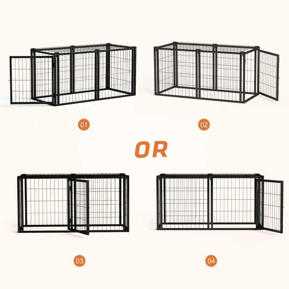 Dog Crate Playpen for Small Medium Dogs