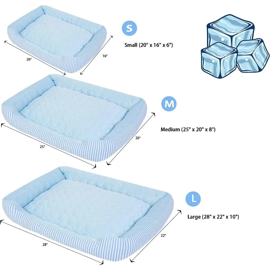 Guangdong CN Dog Cooling Bed Ice Silk Breathable Non Slip