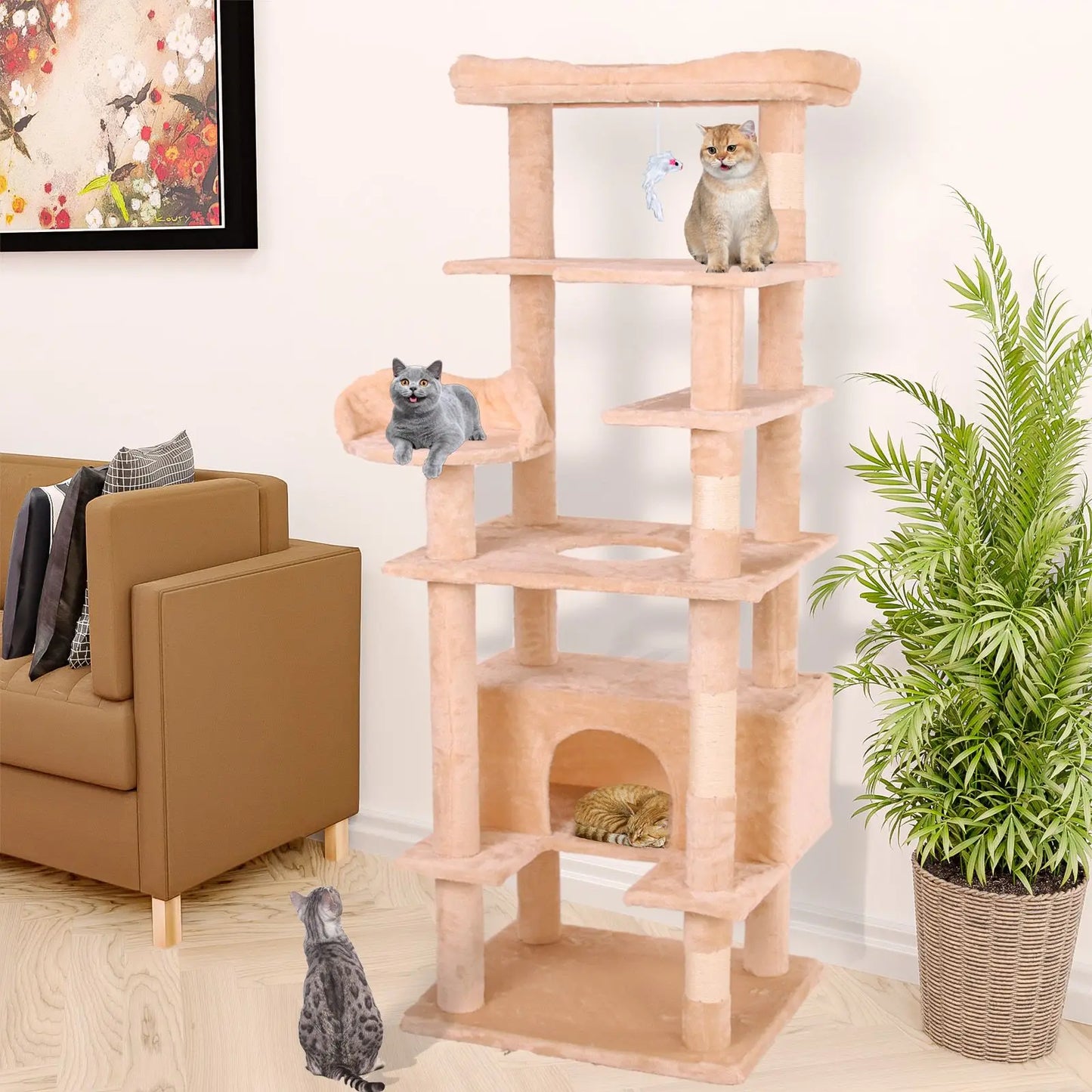 Cat Climbing Frame by NoEnName