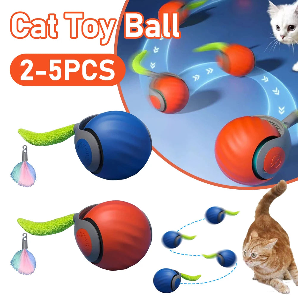 Shunmaii Smart Interactive Automatic Moving Cat Toy Ball