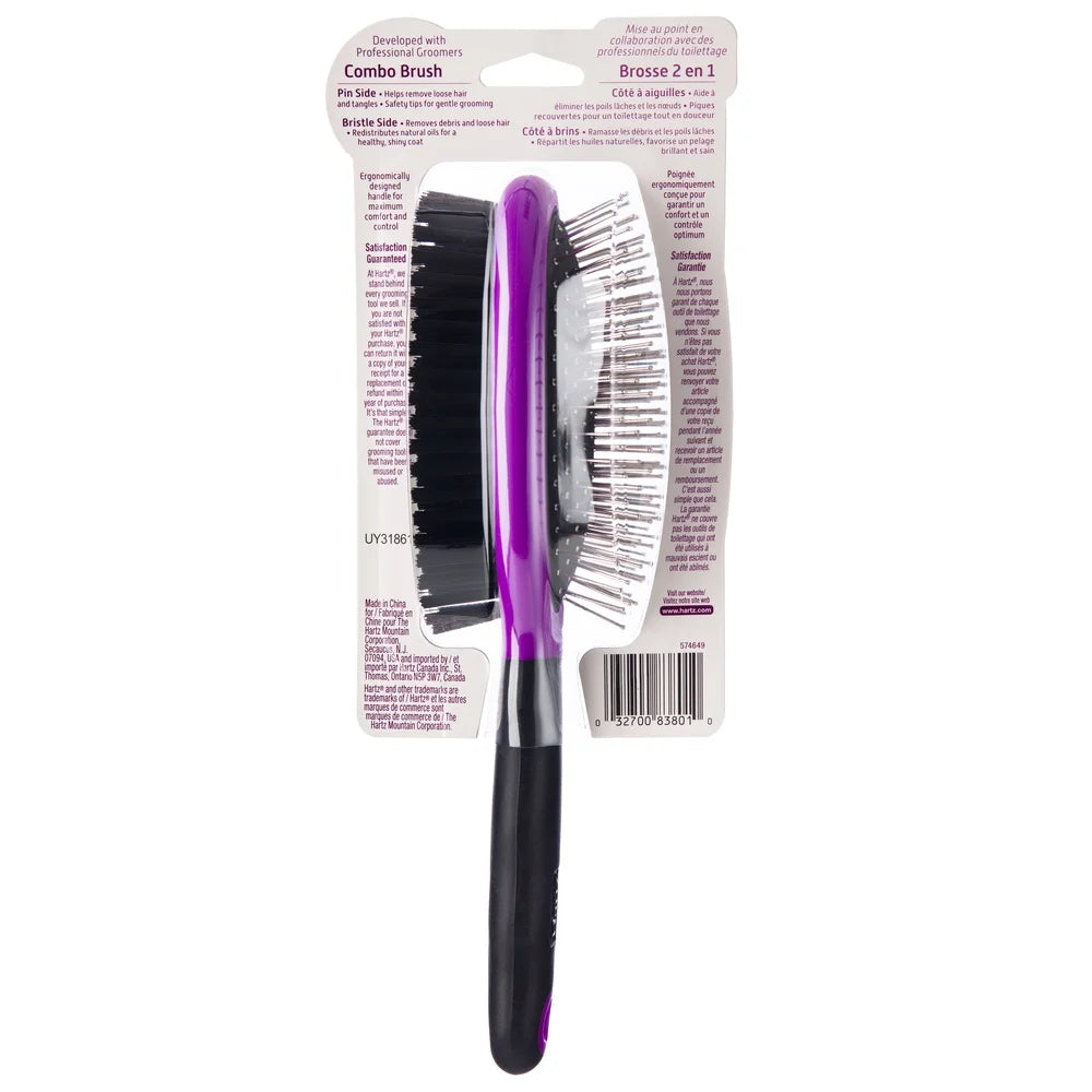 XMSJ Dog Grooming Combo Brush Double-Sided Detangling Tool