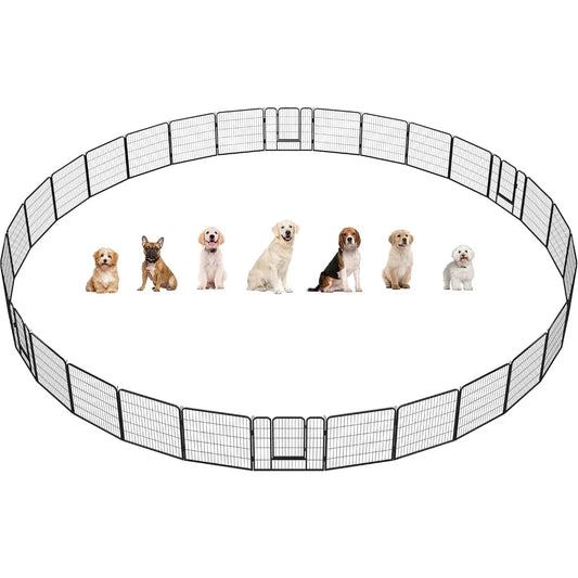 RBX Dog Playpen Outdoor Heavy Duty Metal Pet Fence