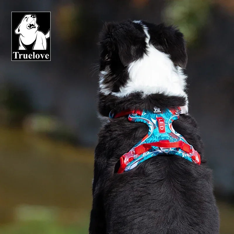 Truelove Dog Harness Explosion-proof Reflective Nylon Upgrade