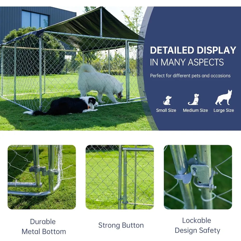Huanzhuang Heavy Duty Outdoor Dog Kennel Cage