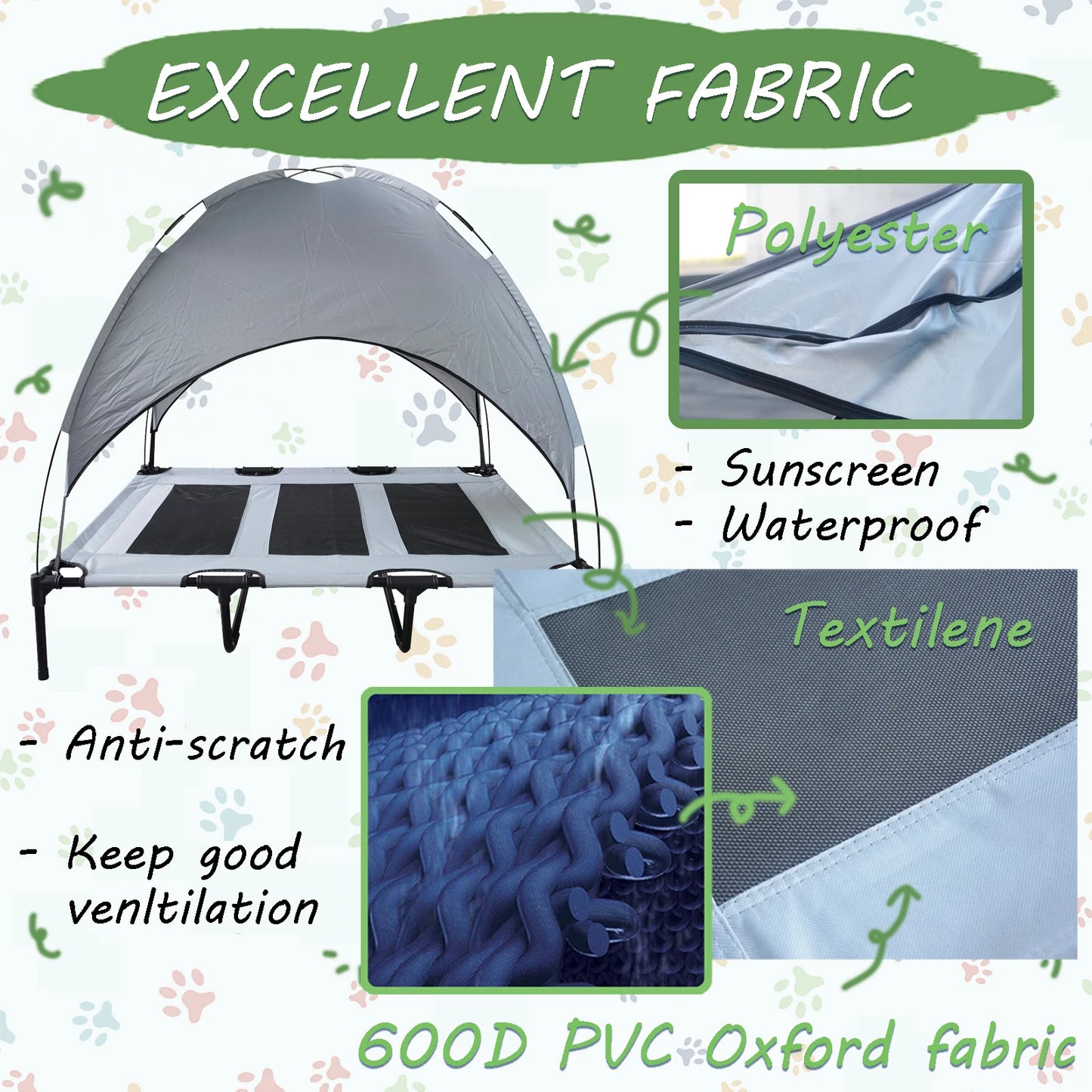Shanghai Hignconcerned Chemical Dog Bed With Canopy