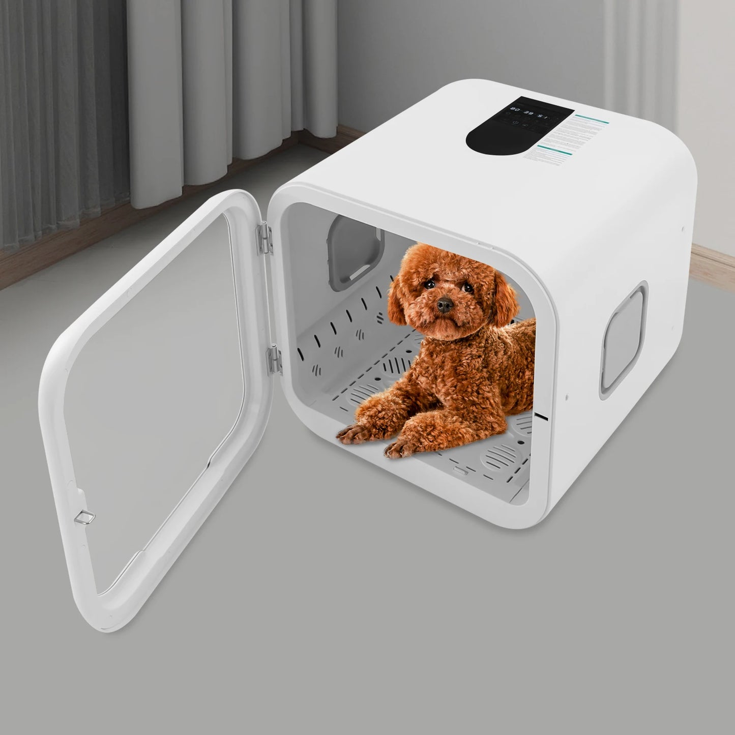 Pet Force Grooming Dryer Box with Adjustable Wind Temperature