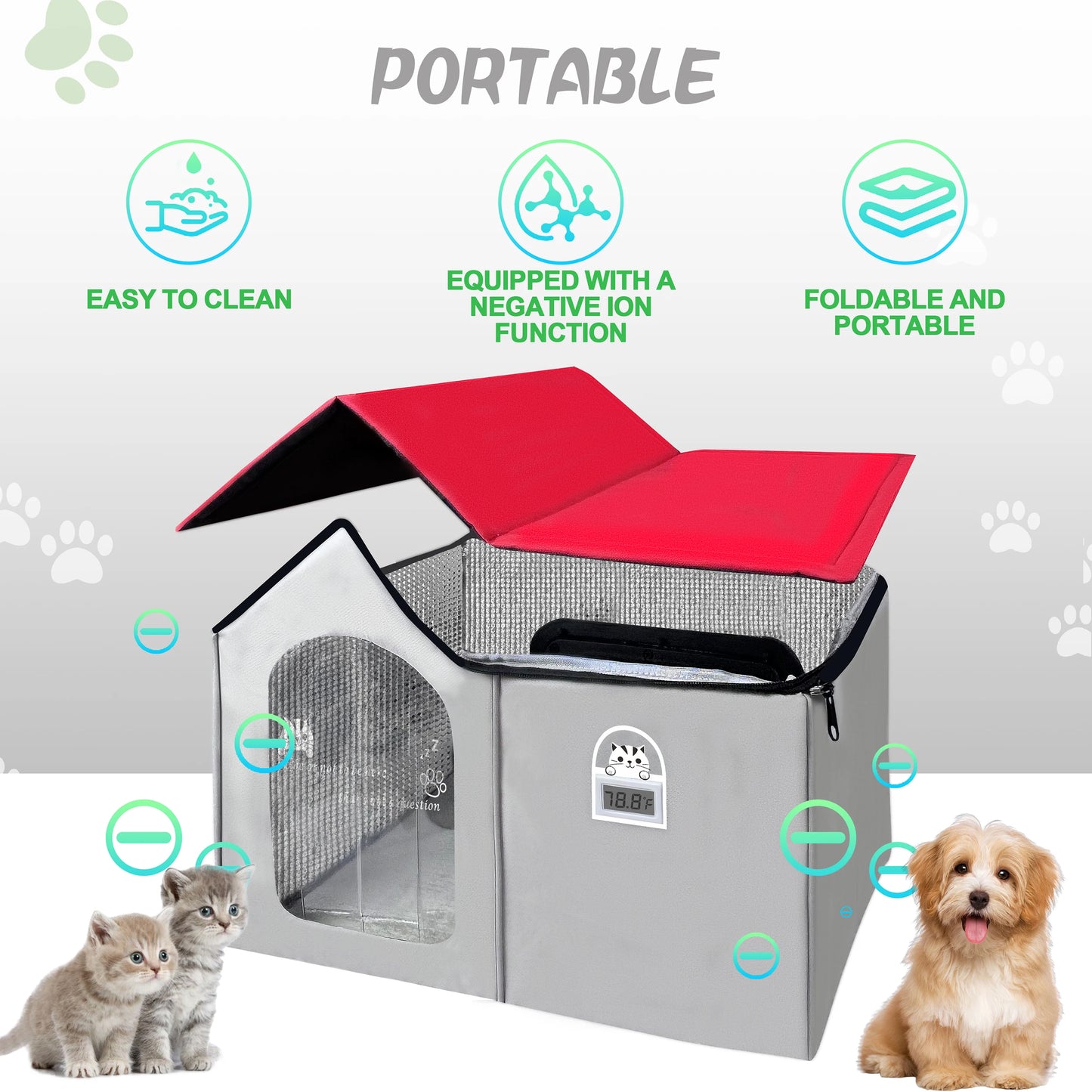 Smart Pet AC House Intelligent Climate Control for Pets