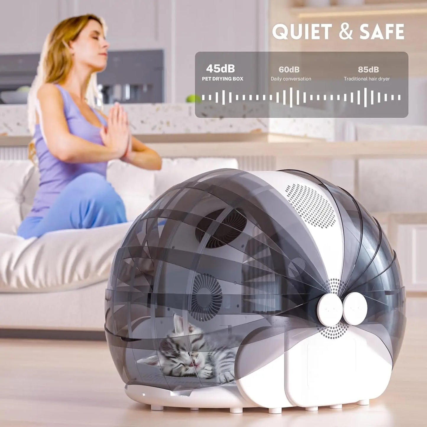 Automatic Smart Dryer Water Blower for Pets
