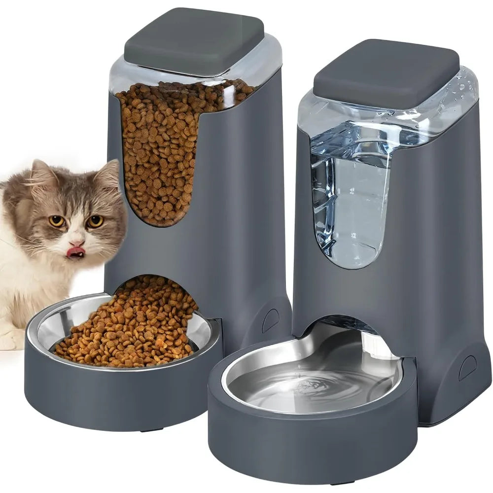 Automatic Cat Dog Feeder and Water Dispenser