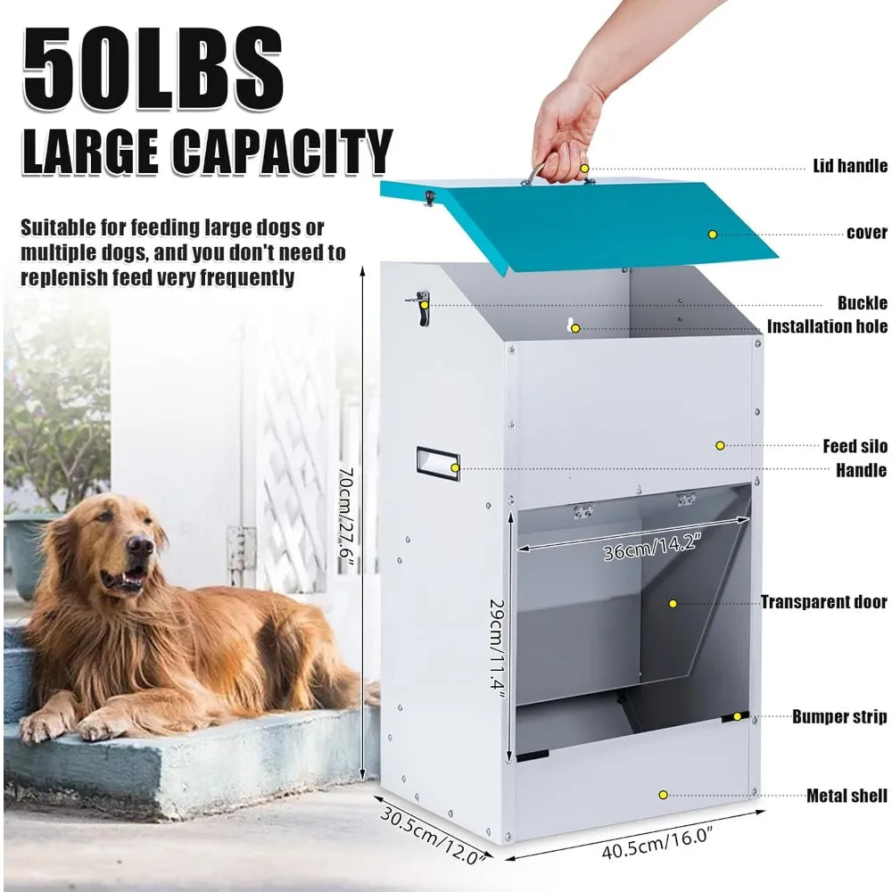 Automatic Dog Feeder for Large Dogs by NoEnName