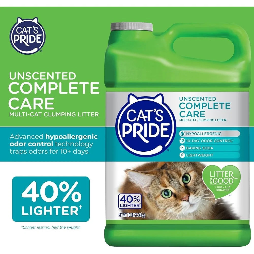 Premium Lightweight Clumping Cat Litter Hypoallergenic Formula