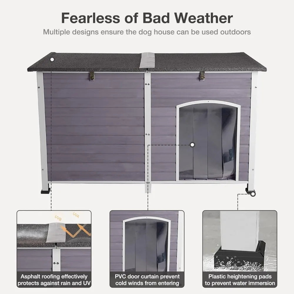 Large Dog House with Insulated Liner by NoEnName