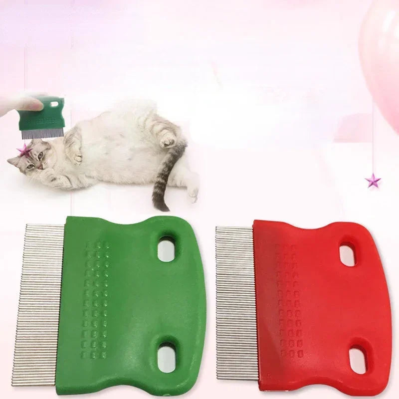 Stainless Steel Pet Grooming Comb For Dogs And Cats