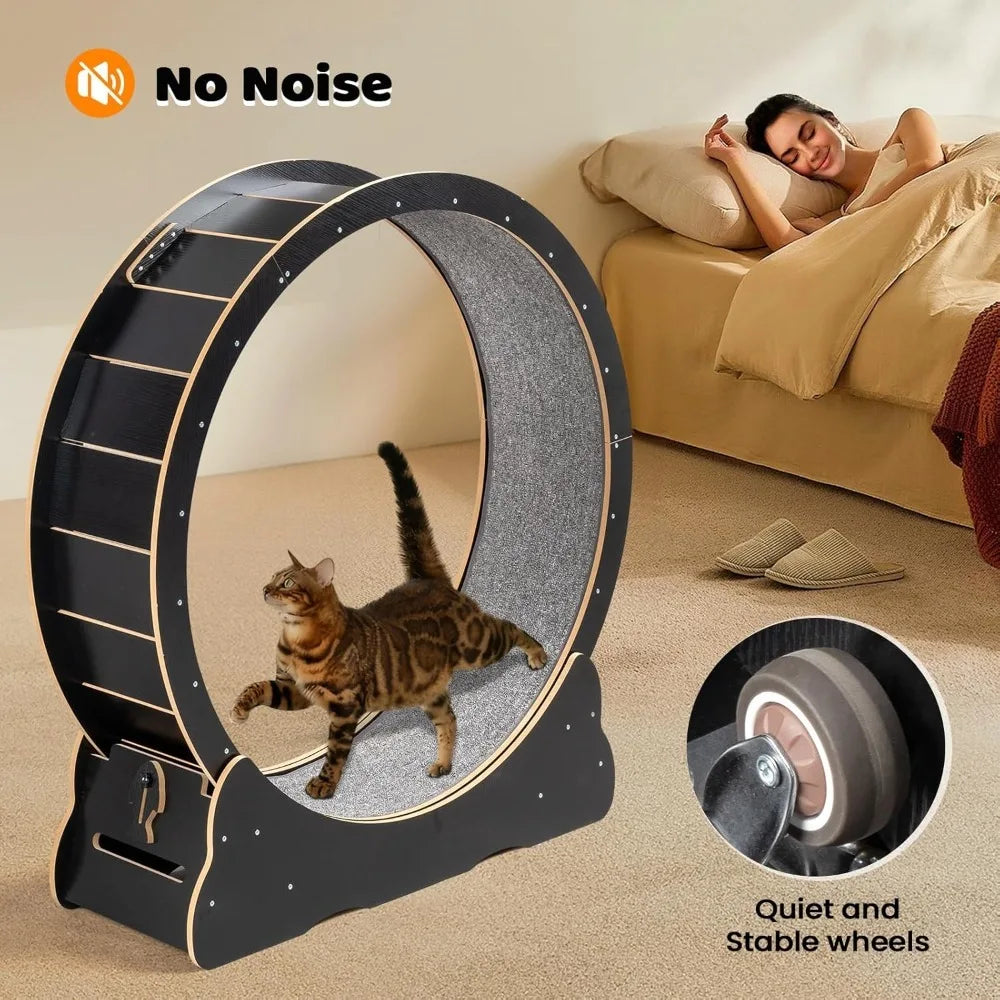 Cat Wheel Large Exercise Wheel for Indoor Cats