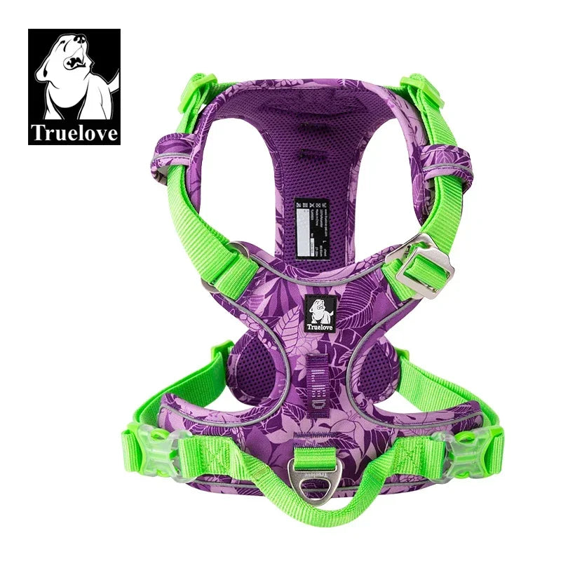 Truelove Dog Harness Explosion-proof Reflective Nylon Upgrade