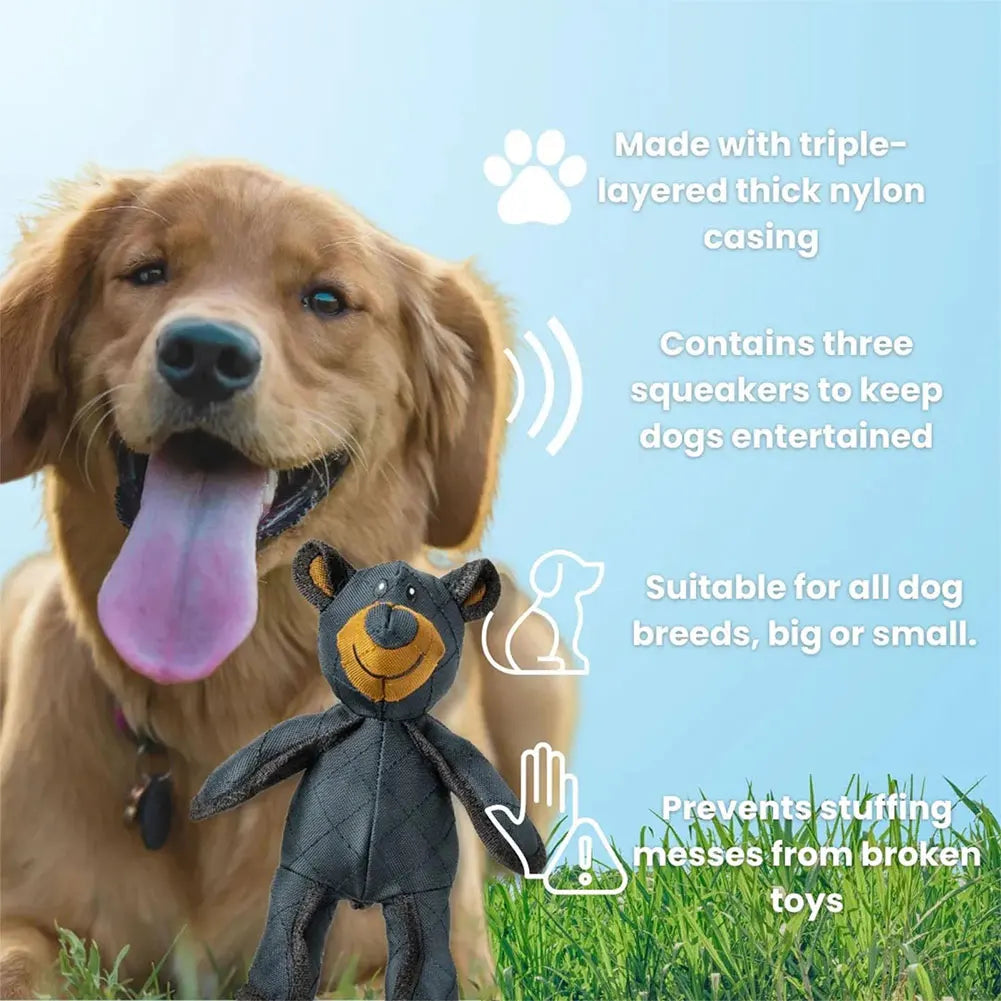 Hign Concerned Indestructible Plush Dog Toy With Sound