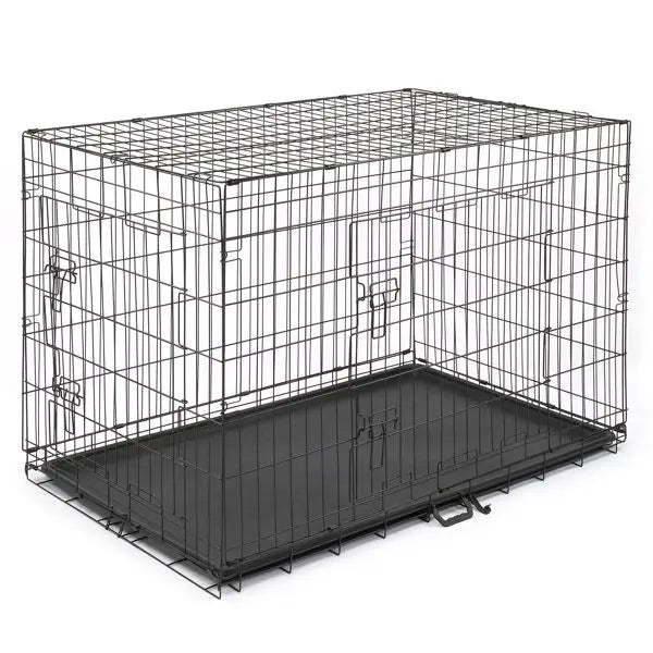 Folding Steel Dog Crate Pet Kennel Playpen