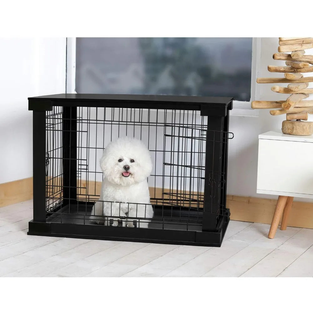 MKDKH Decorative Large Pet Kennel with Removable Tray
